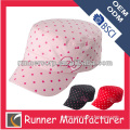 Sweet and Lovely Polka Dot Chinese Army Cap
